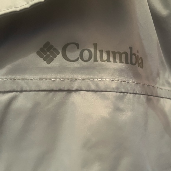 Columbia Men's Charcoal Raincoat, Flawless and like new. - Picture 9 of 16